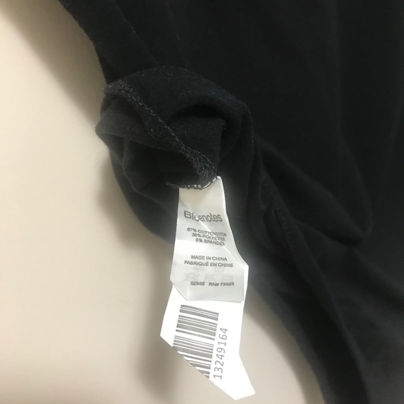 Bluenotes Black Bodysuit. Size :L New - Picture 5 of 5